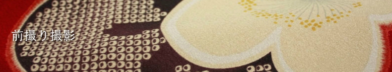 振袖成人式前撮り記念撮影